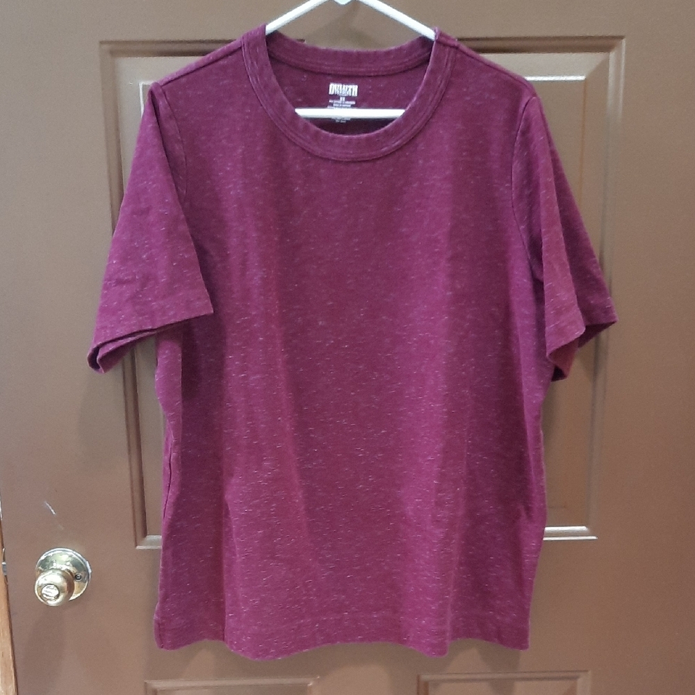 Duluth Trading Co Red Boxy Relaxed T-Shirt